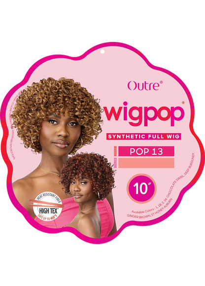 Outre WigPop POP 13 Glueless Synthetic Full Wig - 10 inch Short Layered Pixie Cut Hair