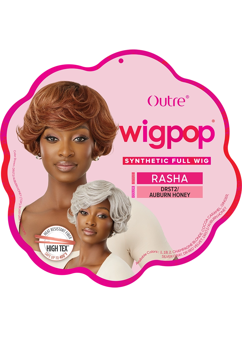 Outre Wigpop Rasha Glueless Synthetic Full Wig - Short Layered Pixie Cut Hair