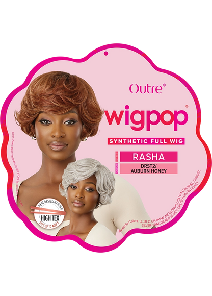 Outre Wigpop Rasha Glueless Synthetic Full Wig - Short Layered Pixie Cut Hair