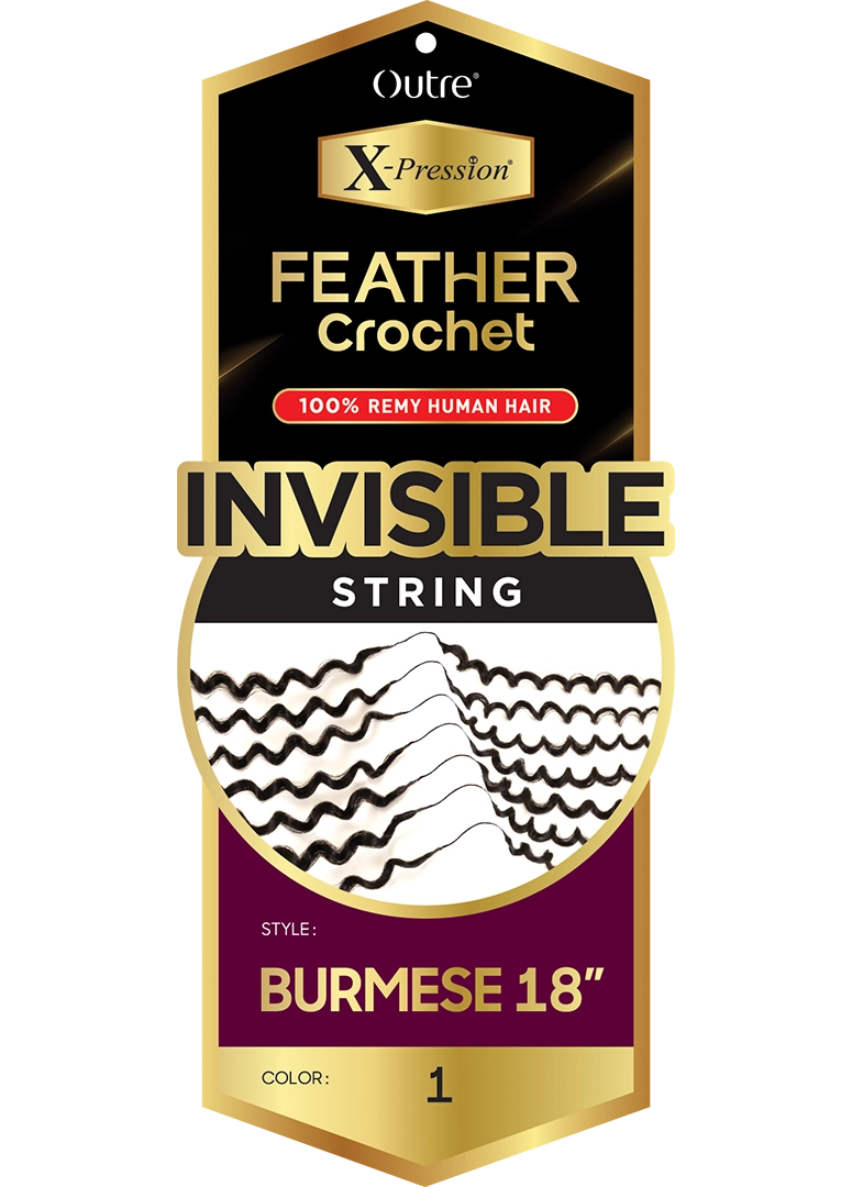 Outre Feather Crochet Burmese 18"