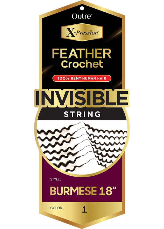 Outre Feather Crochet Burmese 18"