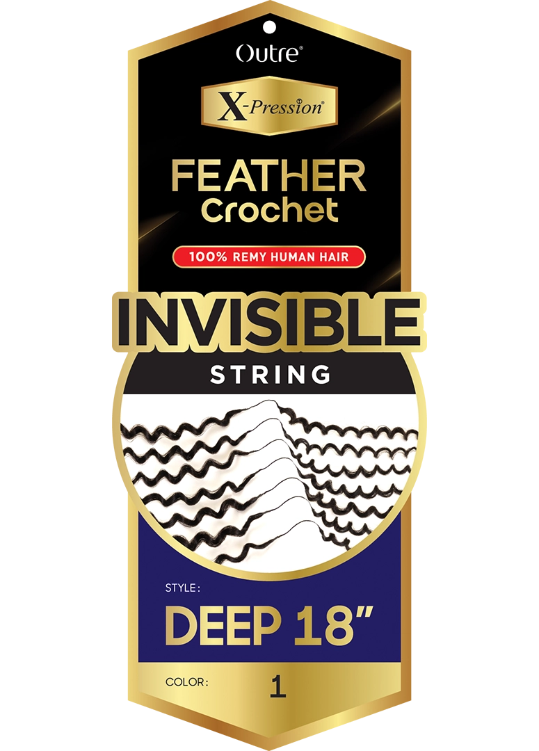 Outre Feather Crochet Deep 18"