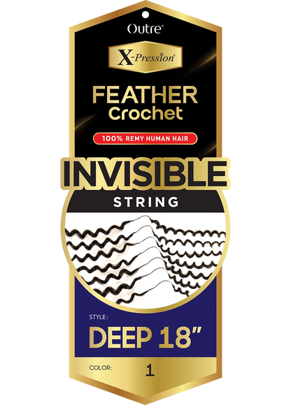 Outre Feather Crochet Deep 18"