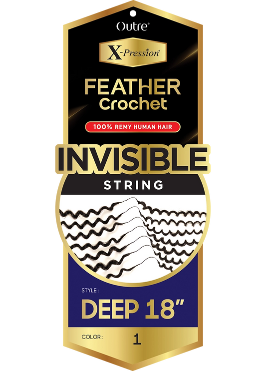 Outre Feather Crochet Deep 18"