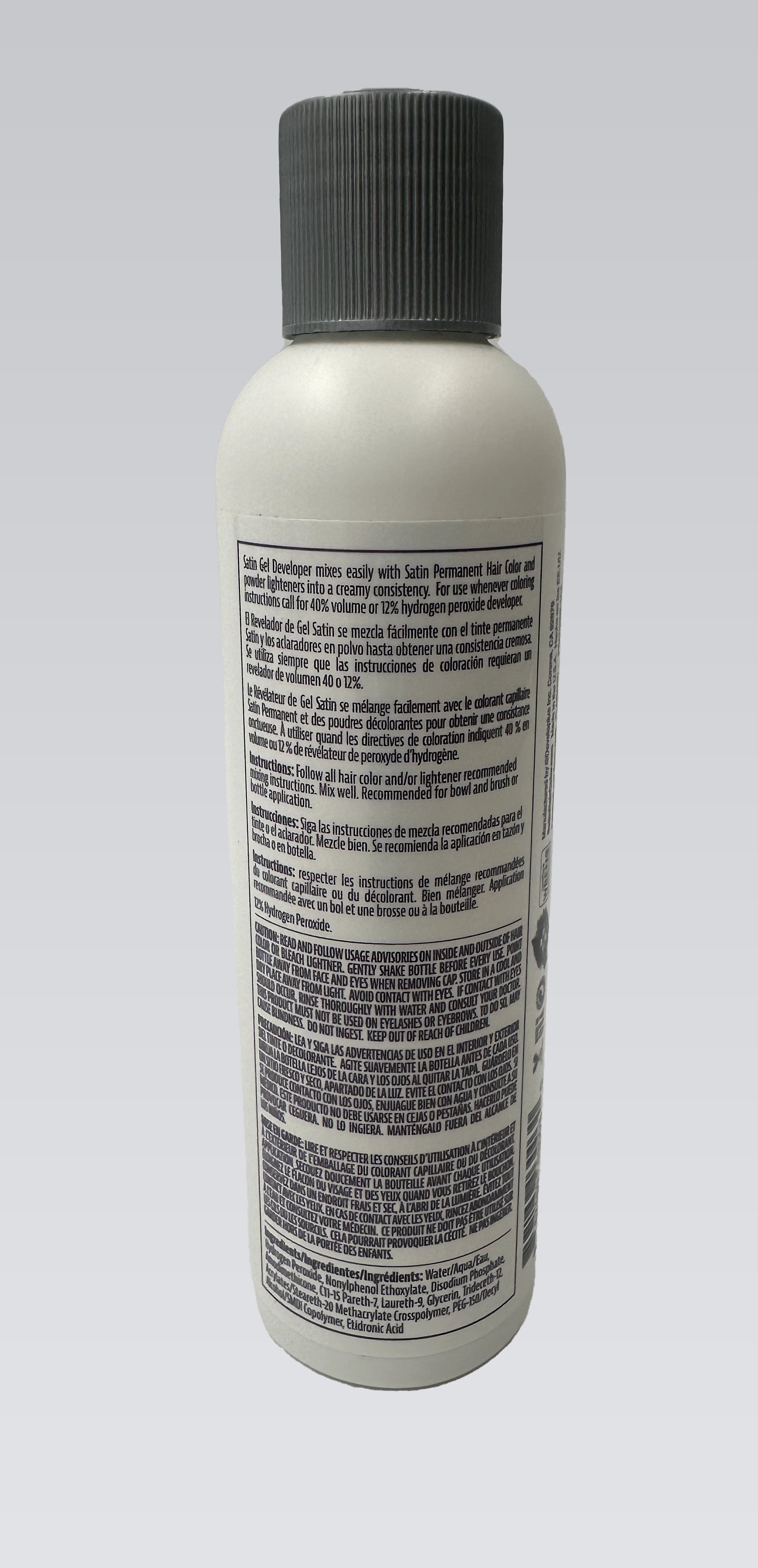 Satin Developer 40 Volume 6 oz