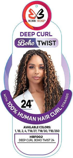 Bobbi Boss Infusion HBF002 Deep Curl Boho Twist 24"