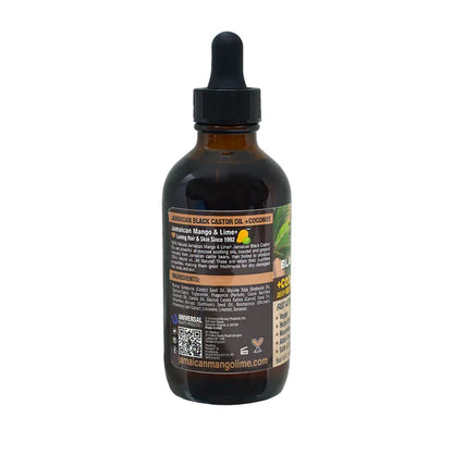Jamaican Mango and Lime Pure Jamaican Black Castor Oil Coconut 4 oz