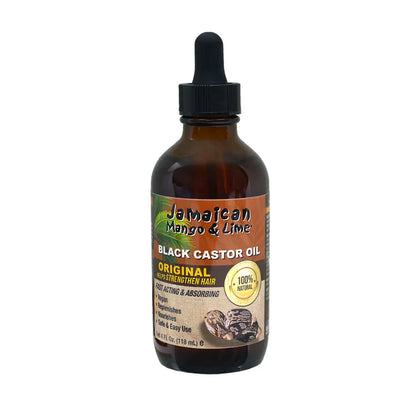 Jamaican Mango and Lime Pure Jamaican Black Castor Oil Original 2 oz