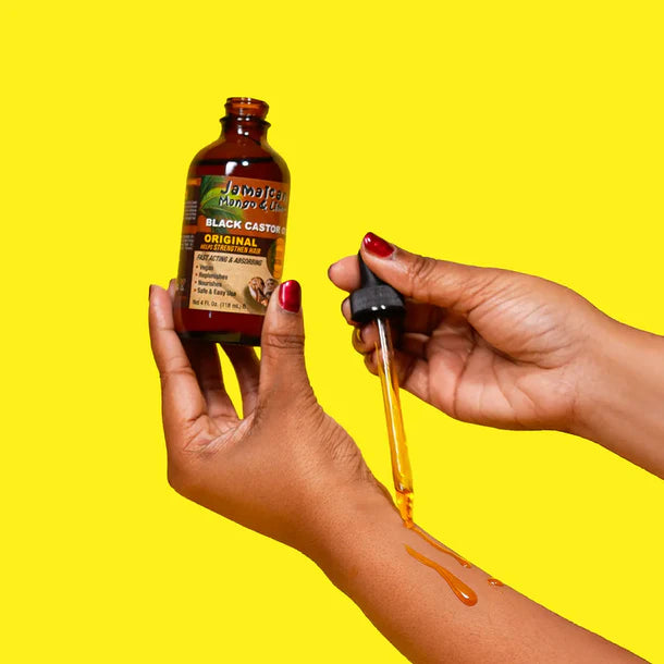 Jamaican Mango and Lime Pure Jamaican Black Castor Oil Original 2 oz