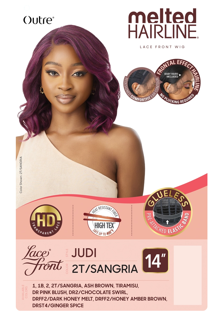 Outre Melted Hairline Lace Front Wig Judi