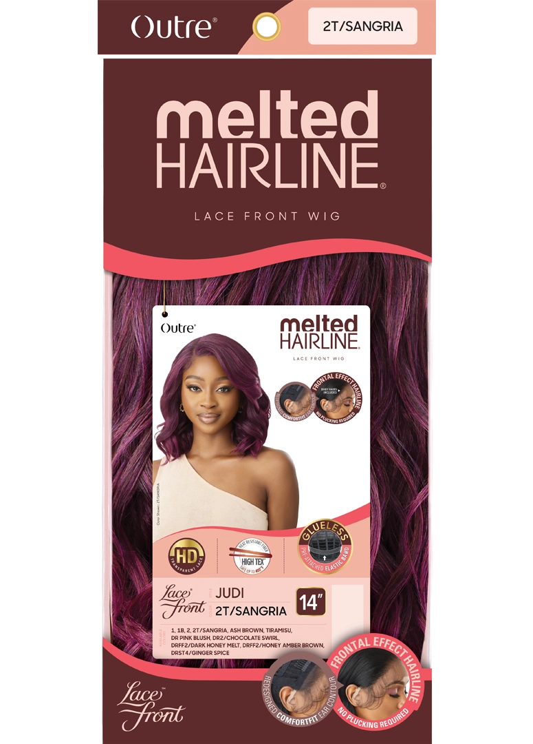 Outre Melted Hairline Lace Front Wig Judi