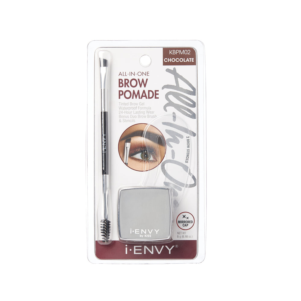 Kiss I.Envy All-In-One Brow Pomade - KBPM