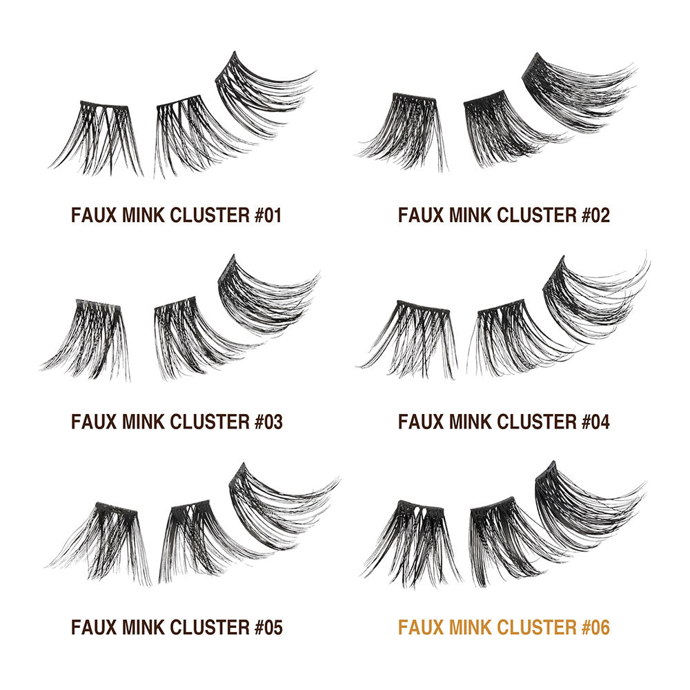 Kiss i-Envy V-Luxe Extended Collection Lash Extension Clusters