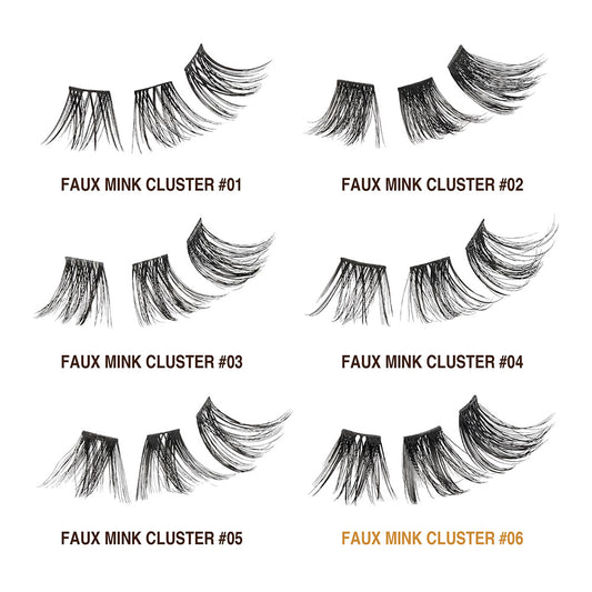 Kiss i-Envy V-Luxe Extended Collection Lash Extension Clusters