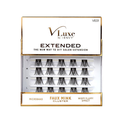 VLuxe Extended Collection Lash Extension Clusters