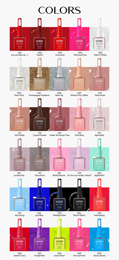 Kiss New York UV Gel Pro Nail Polish