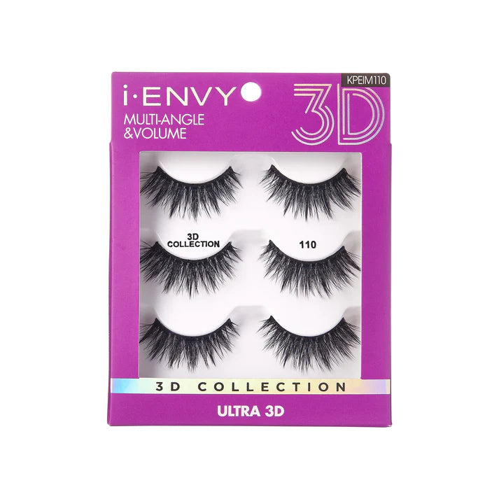 Kiss i-Envy 3D Collection Strip Eyelash Value Multi-Pack