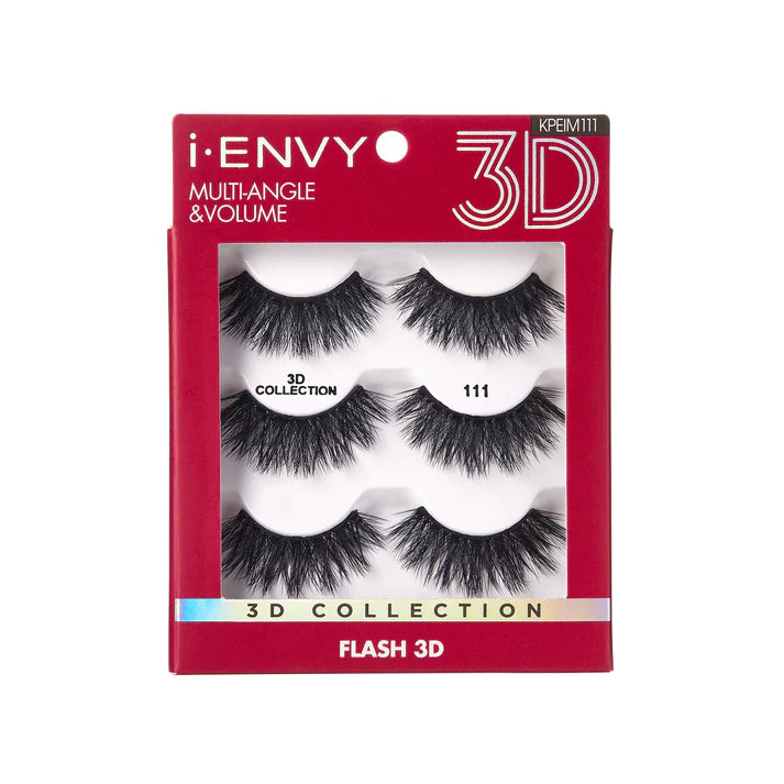 Kiss i-Envy 3D Collection Strip Eyelash Value Multi-Pack