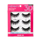 Kiss i-Envy 3D Collection Strip Eyelash Value Multi-Pack