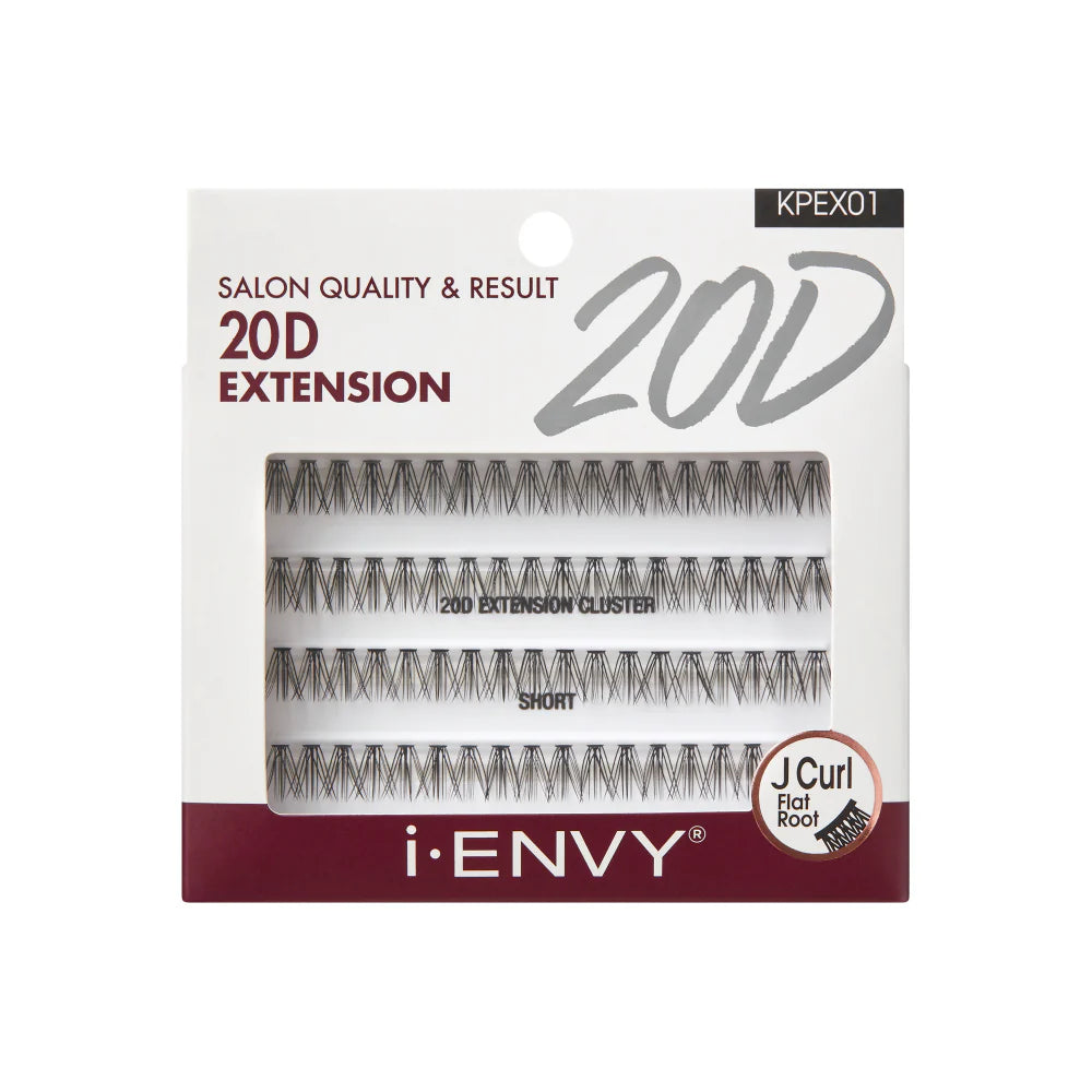 Kiss i-Envy 20D Lash Extension Clusters