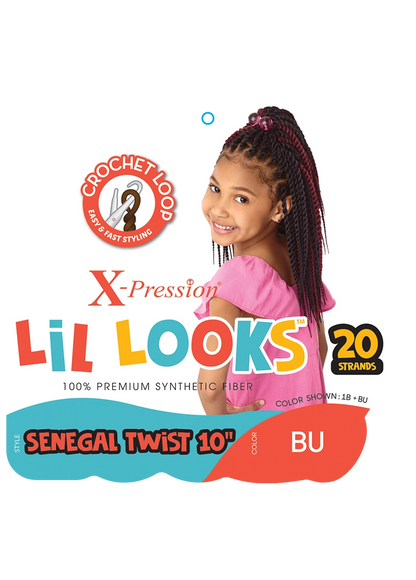 X-Pression Lil Looks 32" Pre-Stretched Braid 3x