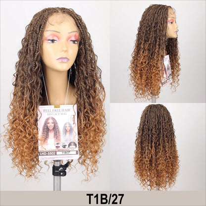 Tru Wig LHD-5502 13x5 HD Lace Front Boho Box Braid Wig 24" Glueless