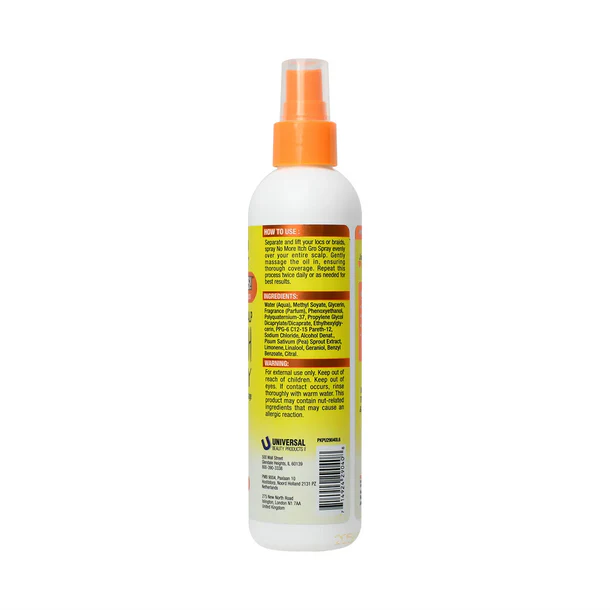 Jamaican Mango and Lime No More Itch Gro Spray 8 oz