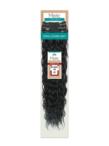 Mistic Clip On Spanish Curl 9pcs 22"