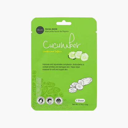 Celavi Mask Set 3 (ALOE VERA/CUCUMBER/GINSENG/POMEGRANATE)