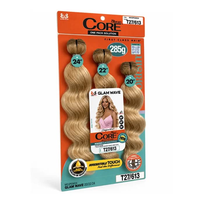 Bobbi Boss Miss Origin Core One Pack 3PCS Weave - GLAM WAVE 20/22/24
