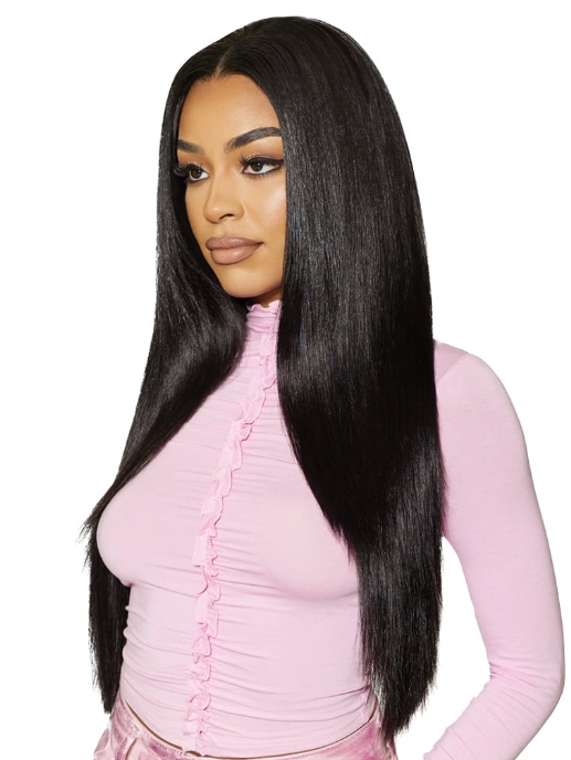 Sugar Punch Straight 24" Double Drawn Remy Hair Extensions