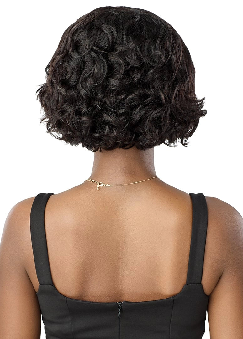Outre MyTresses Black Label 13x4 HD Lace Front Human Hair Wig - 8 inch Short Deep Curly Bob