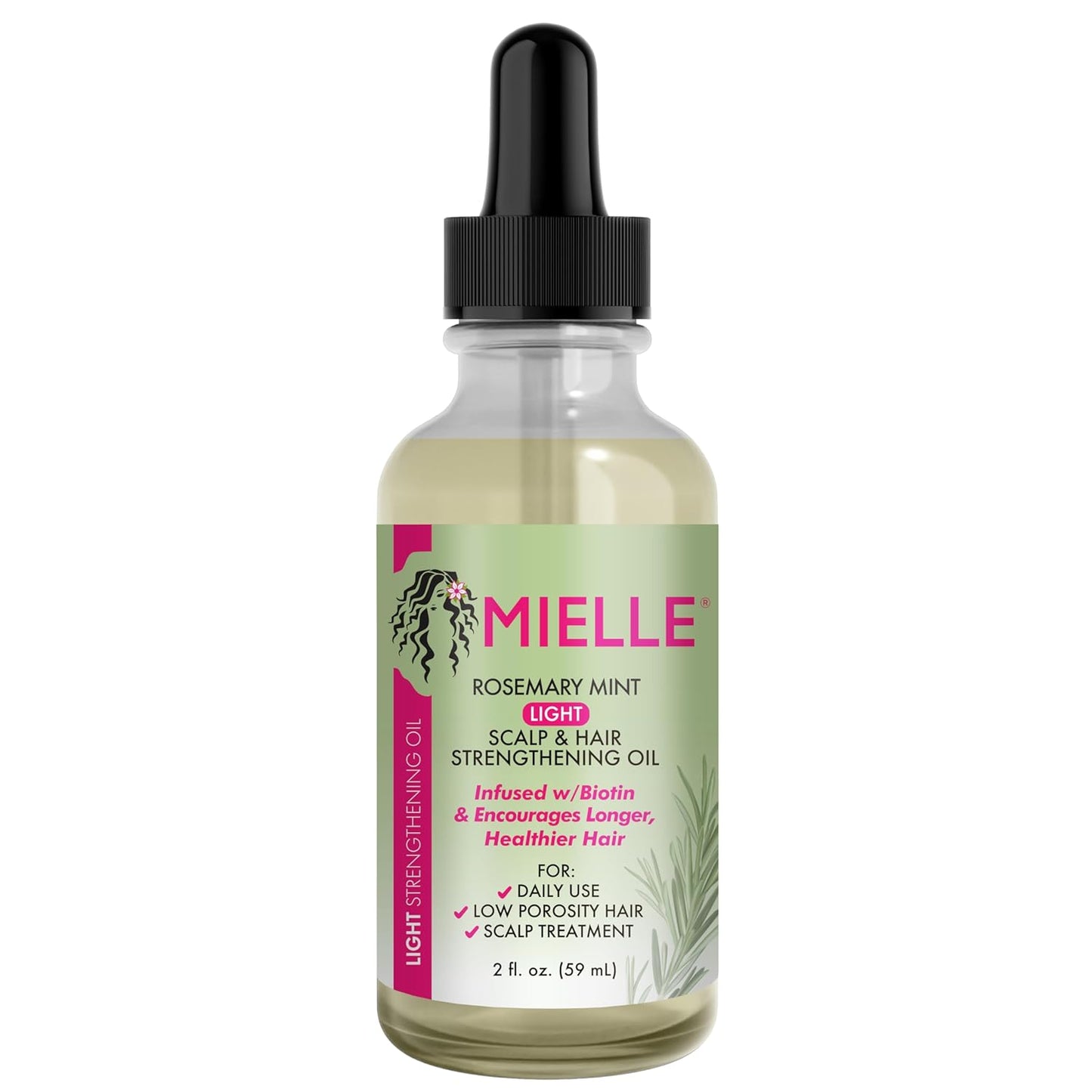 Mielle Rosemary Mint Scalp and Hair Light Oil 2 oz