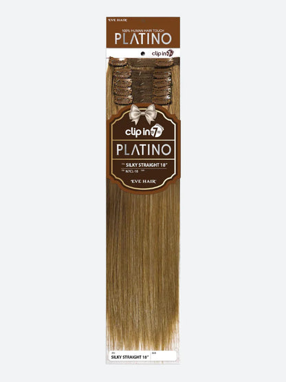 Eve Hair Platino Straight Clip-In Extensions - 7 pcs