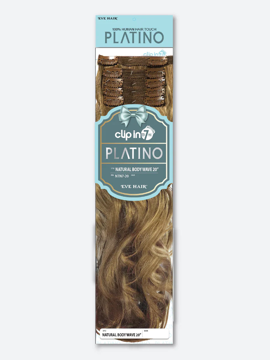 Eve Hair Platino Natural Body Wave Clip-In Extensions 20