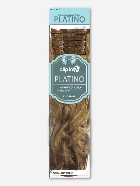 Eve Hair Platino Natural Body Wave Clip-In Extensions 20" - 7 pcs NTN7-20