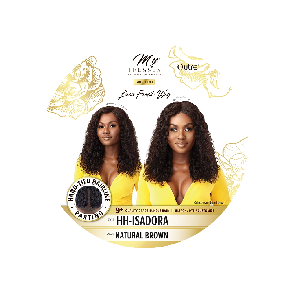 MyTresses Gold Label Unprocessed Human Hair Lace Front Wig HH-Isadora