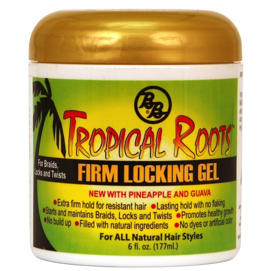 Bronner Bros Tropical Roots Firm Locking Gel 6 oz