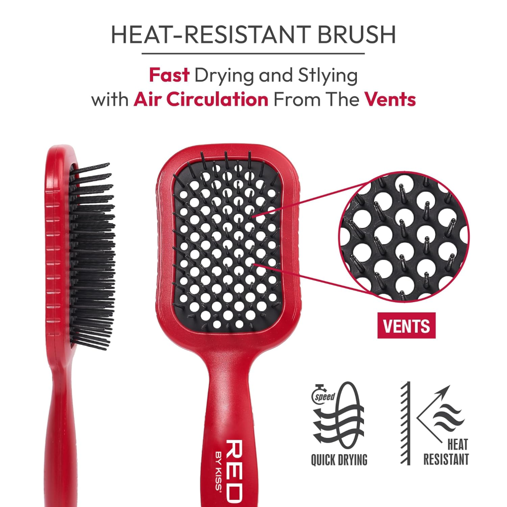 RED by Kiss Heat-Resistant Dry Vent Brush HH47