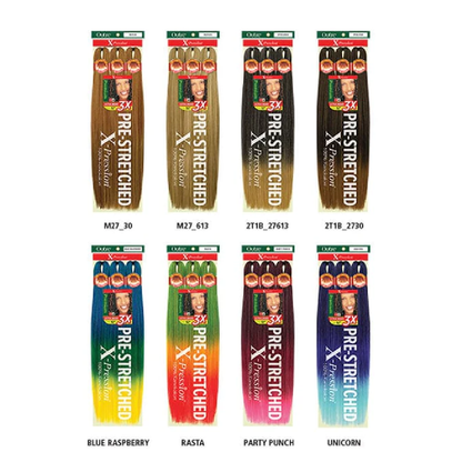 Outre X-Pression Pre-Stretched 42” Ultra Braid 3x Pack