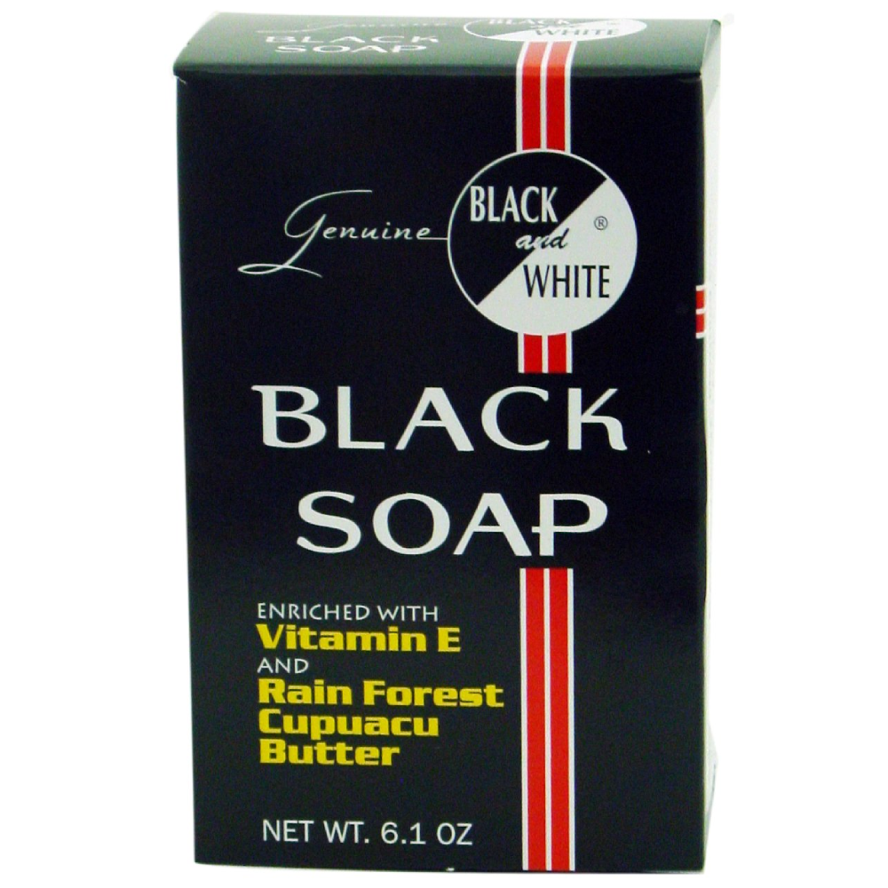 BLACK & WHITE Genuine Black Soap 6.1 OZ