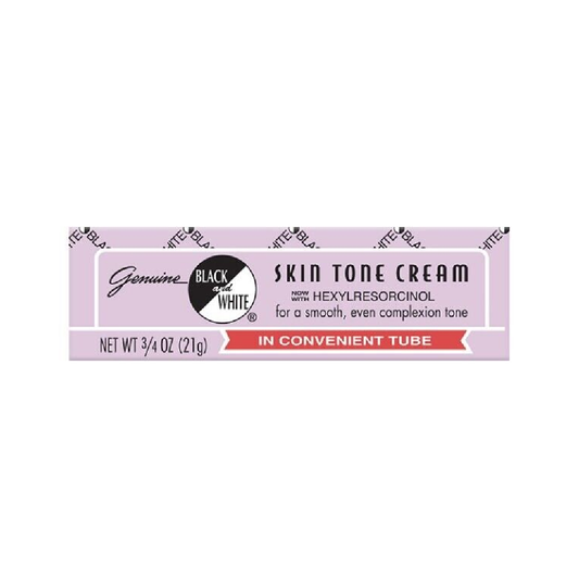 Genuine Black and White Skin Tone Cream .75 OZ