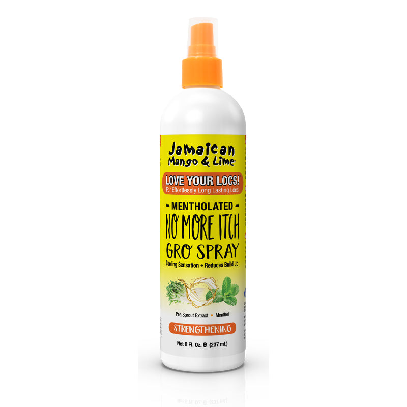 Jamaican Mango and Lime No More Itch Gro Spray Max Relief wtih Menthol 8 oz