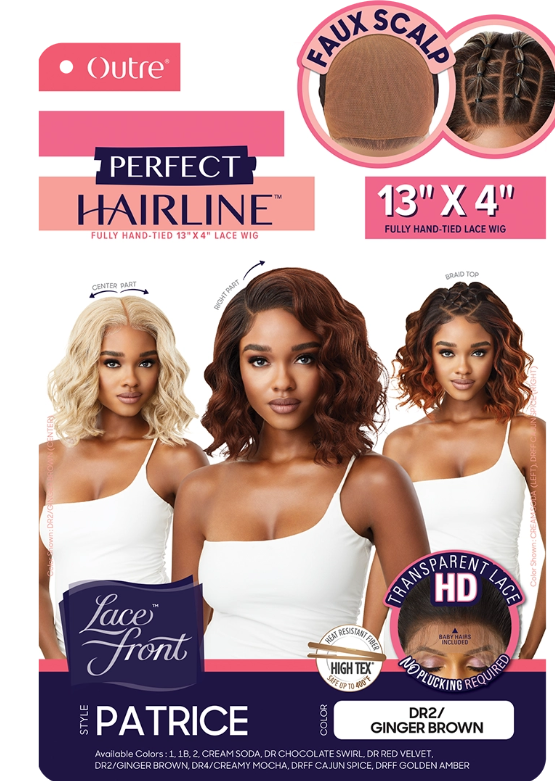 Perfect Hairline 12" Patrice HD Lace Front Wig