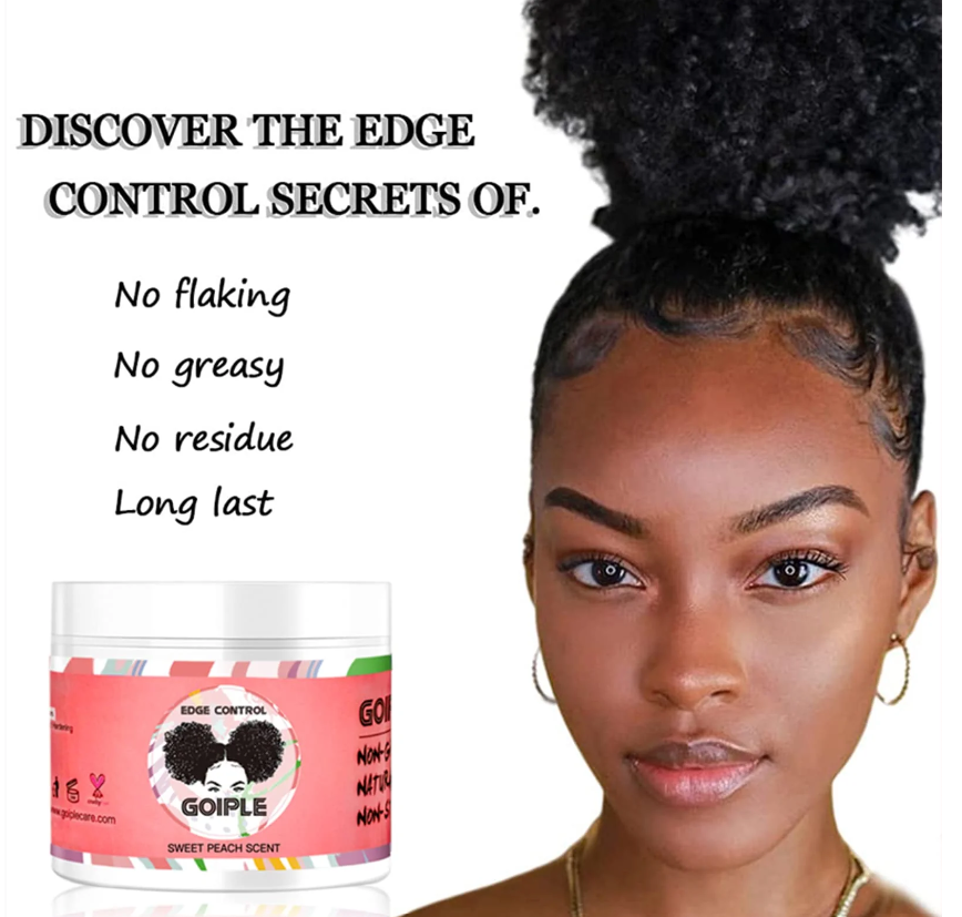 Goiple Edge Control Wax Sweet Peach 4 oz