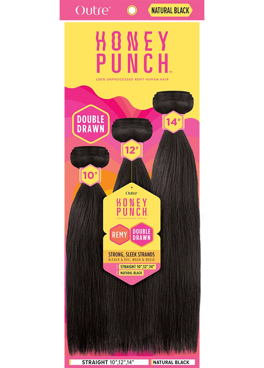 Outre Honey Punch Straight 10"12"14"