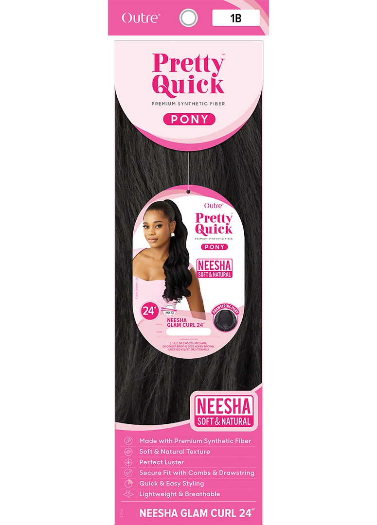 Outre Pretty Quick Pony Neesha Glam Curl 24