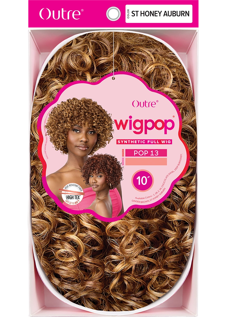 Outre WigPop POP 13 Glueless Synthetic Full Wig - 10 inch Short Layered Pixie Cut Hair