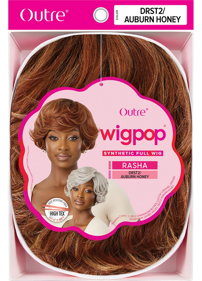 Outre Wigpop Rasha Glueless Synthetic Full Wig - Short Layered Pixie Cut Hair