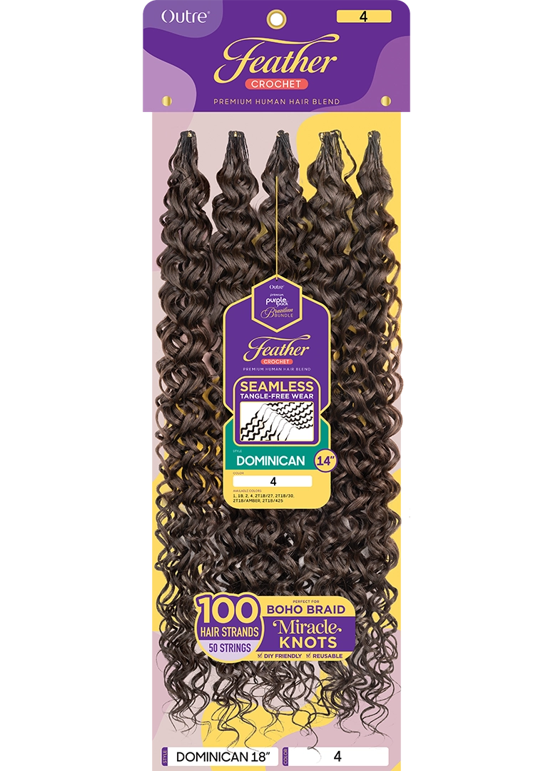 Outre Purple Pack Brazilian Bundle Feather Crochet Dominican 14